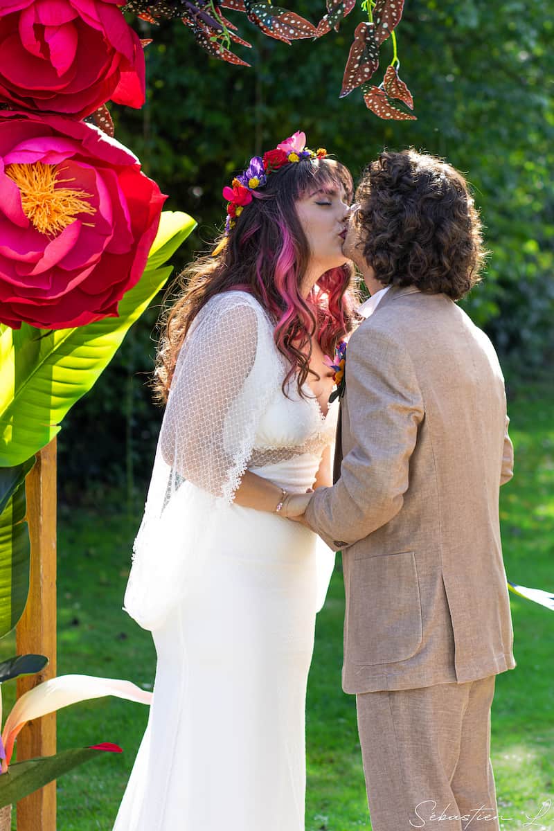 Photographie mariée zen